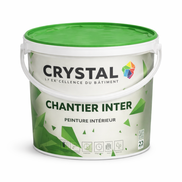 Seau de peinture CRYSTAL 12L